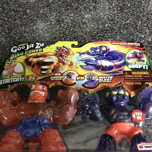 Goo Jit Zu Dino Power Redback vs Blazagon - Picture 5 of 5